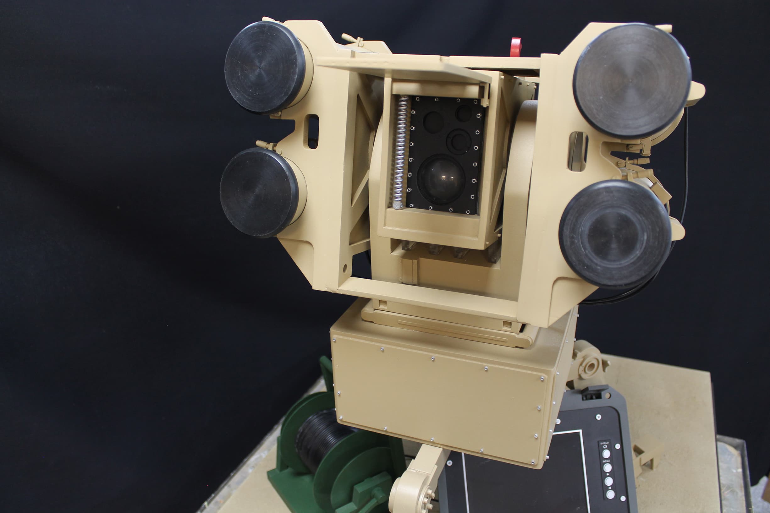 Scale model finishing